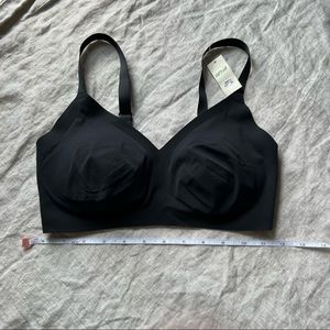 ❌SOLD❌NWT Aerie SMOOTHEZ Black Padded Bralette M DD